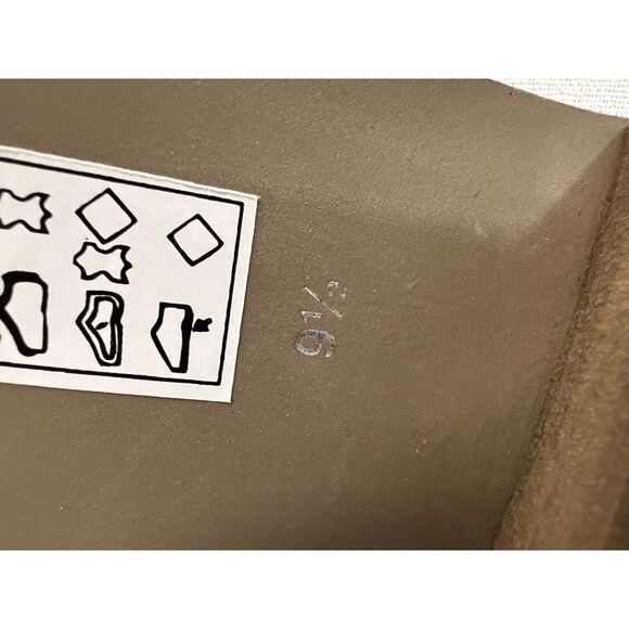 NWOT Anthropologie Crevo Luella Chestnut Leather Mule. Size 9.5(W). - Picture 8 of 8